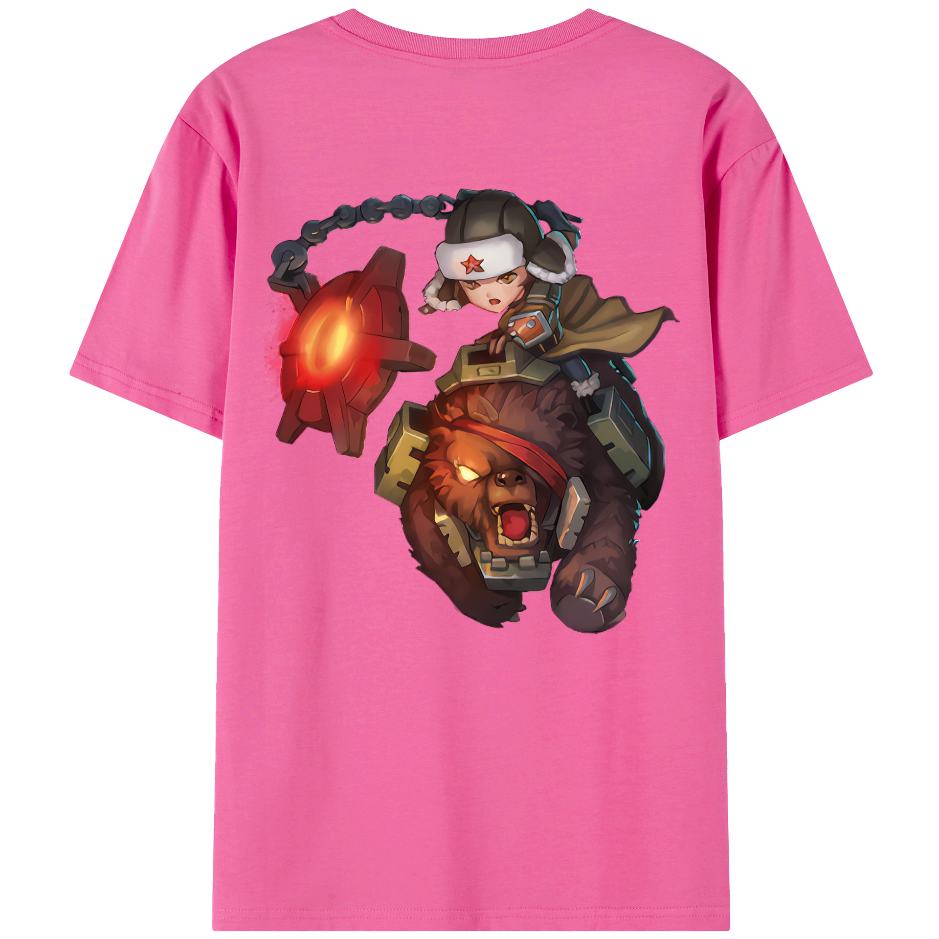 リーグ・オブ・レジェンド League of Legends LOL レディース半袖Tシャツ(バックプリント)